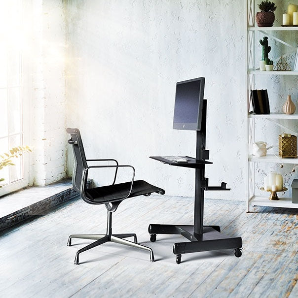 ALL-IN-ONE COMPUTER MOBILE CART..