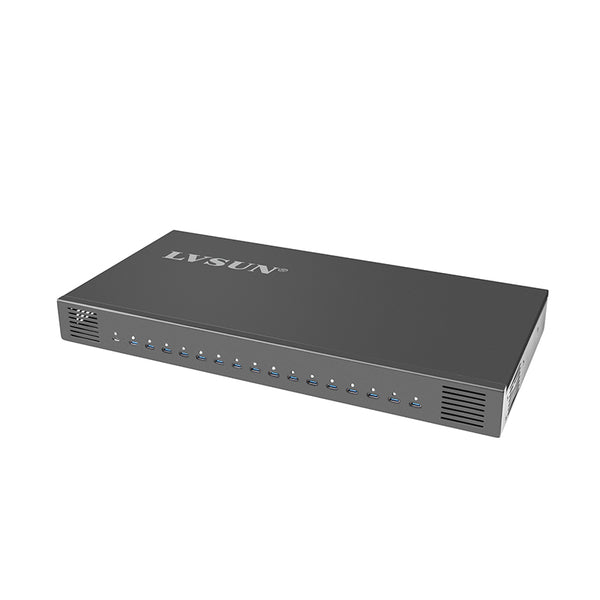 500W 16-Port USB-C Charging Station