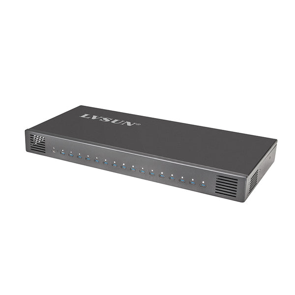 500W 16-Port USB-C Charging Station