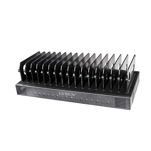 500W 16-Port USB-C Charging Dock