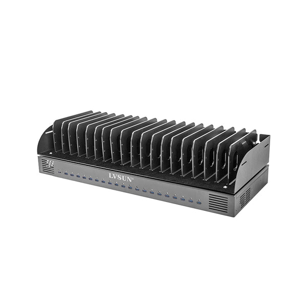 1000W 20-Port USB-C Charging Station with Organizer Tray