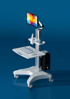 Dental Computer Cart with Scanner Holder and Keyboard Tray (OC-1T)