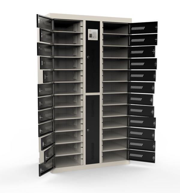 Smart Charging Locker Cabinet – 24 / 36 Device Compartments with Digital Lock