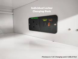 Smart Charging Locker Cabinet – 24 / 36 Device Compartments with Digital Lock