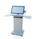 Smart Rolling Podium with Touchscreen & Power Lift – All-in-One Digital Lectern