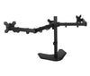 Desktop Triple LCD Monitor Three LCD Arm Monitor Mount Stand Adjustable 3 Screens Fit for 10"-27" Max Support (EF003)
