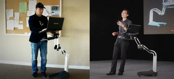 Laptop Sit Stand Arm & Desk