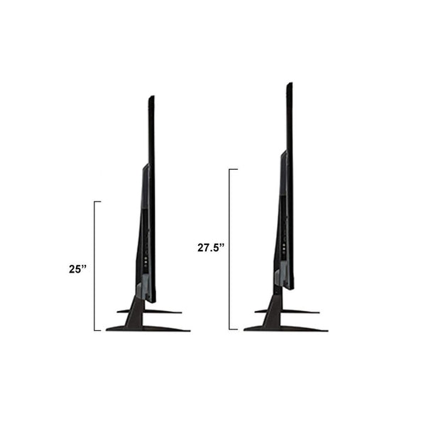Universal TV Stand Base, Table top Pedestal Mount Fits 32 37 40 42 47 50 55 60 inch LCD LED Plasma TVs, 110 Lb Capacity (RS201)