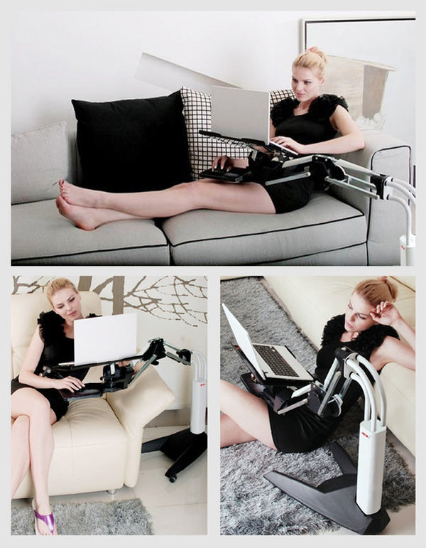 Laptop Sit Stand Arm & Desk