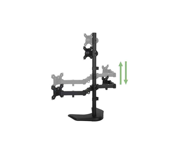 Triple LCD LED Computer Monitor Desk Stand Model No (EF003T)