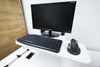 Adjustable Sit to Stand Standing Desk On Top Of Your Existing Desk SSD, 2 Shelves