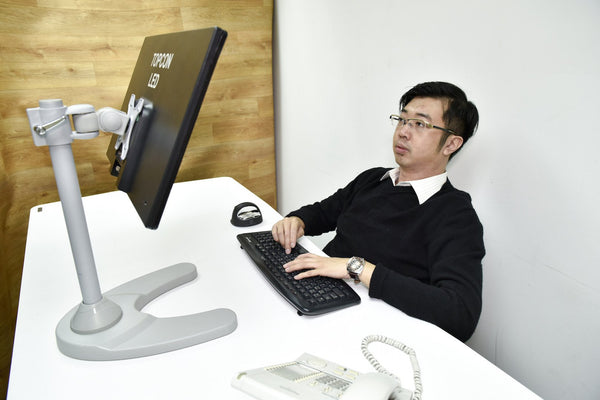 Freestanding Monitor Stand, Black LMSFB