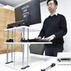 Adjustable Sit to Stand Standing Desk On Top Of Your Existing Desk (Dual Shelf) SSD2