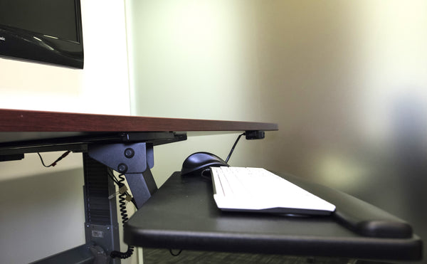 Adjustable Keyboard Tray (AKT01) with Height and Swivel Adjustments