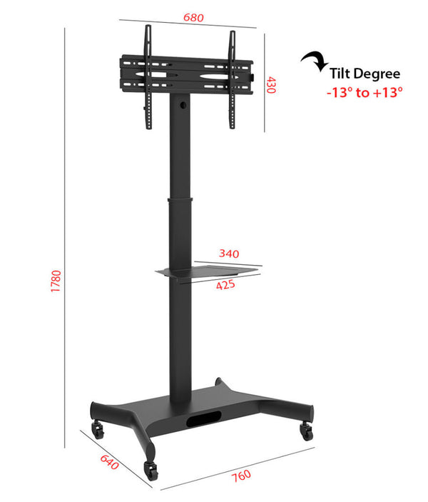 Height Adjustable TV Stand (VCT-14)