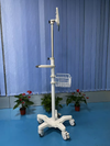 IPad 10.2 inches Medical Rolling stand 3 inch silent medical casters 1/ Ipad trolley with lock for Clinics