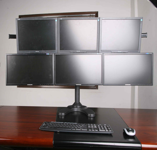 Six Monitor Stand 6MS-FHW