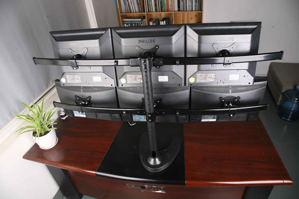 Six Monitor Stand 6MS-FHW