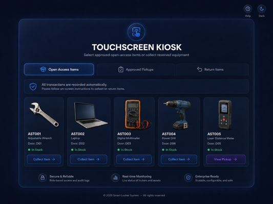 ErgoAssetOS Admin Security Portal — on-premises government asset management
