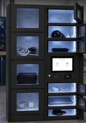RFID Smart Tool Locker for Aerospace & Defense - FOD Prevention