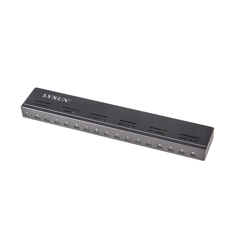 800W 16-Port High-Efficiency USB-C PD Charging Station