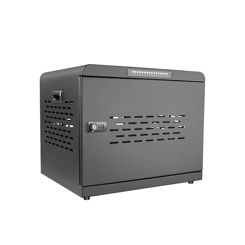 16-Device 800W Wall-Mounted USB-C Charging Cabinet