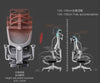 Ergonomic Reclining chair with Footrest 135 degree model S8