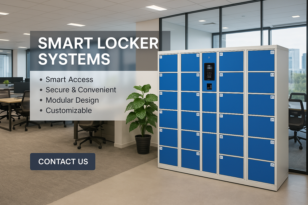 Wi-Fi Smart Parcel & Package Delivery Locker
