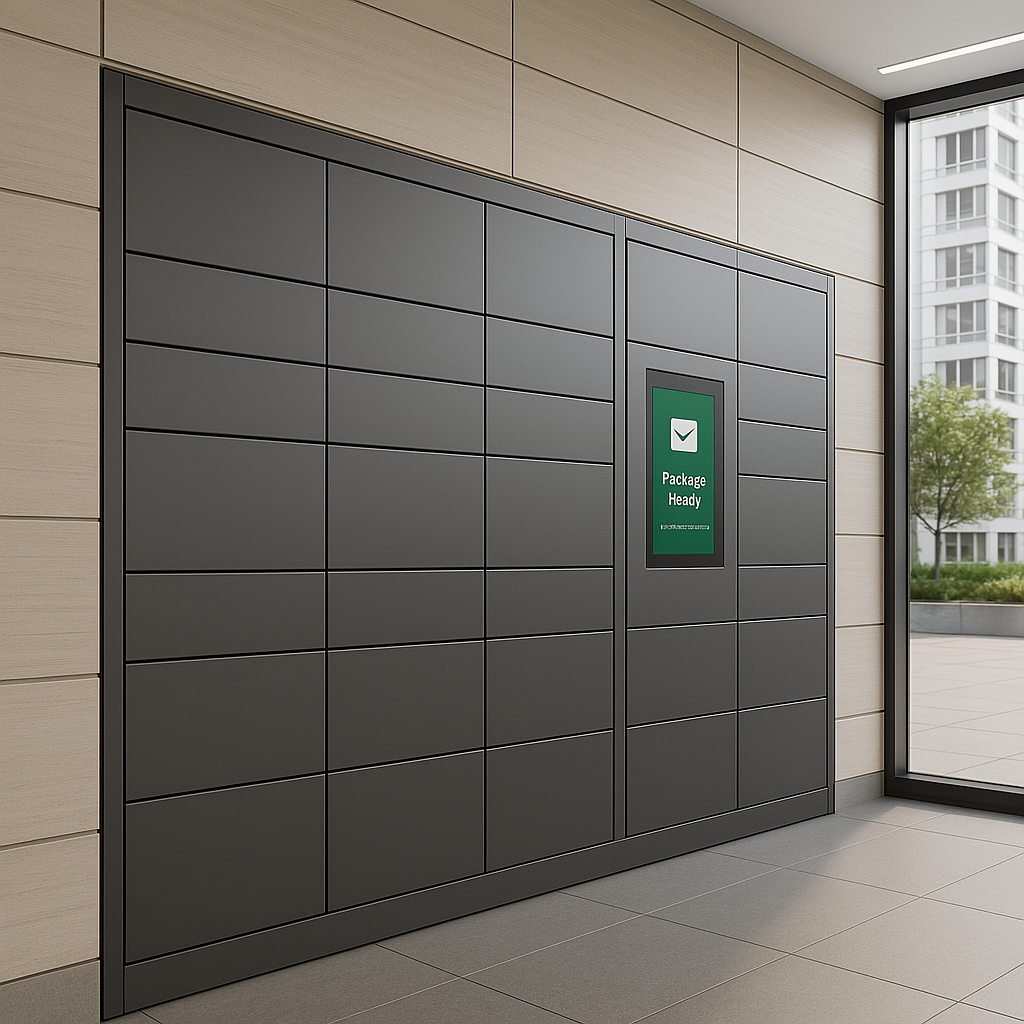 24-Door Smart Office Locker System