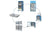 Modular System Medication Trolley/Cabinet/Rack