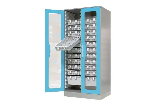 Hospital Medicine Storage Cabinet with 22 Baskets – Model A