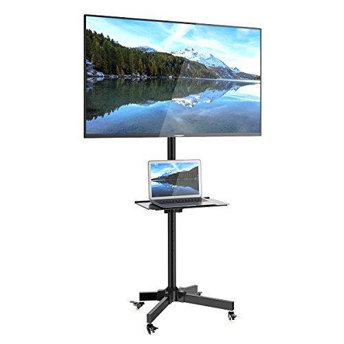 Mobile TV Cart with Locking Wheels 23–55 Inch – H10