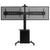 Dual Tv Floor Stand TMC02 (with Lockable Cabinet)