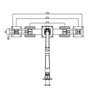 Crossbar Dual gas spring arm