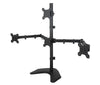 Freestanding Desk Stand for Quad Monitors EF004T 3 * 1 Array EF004T
