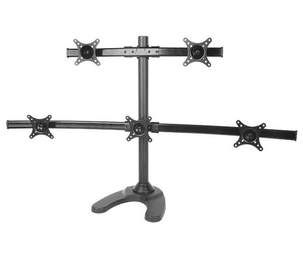 Freestanding Five-Monitor Stand – 5MS-FH