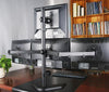 Freestanding Desk Stand for Quad Monitors EF004T 3 * 1 Array EF004T
