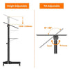 Mobile Laptop Desk Cart Height and Angle Adjustable Tilt SplitingLaptop Stand Table