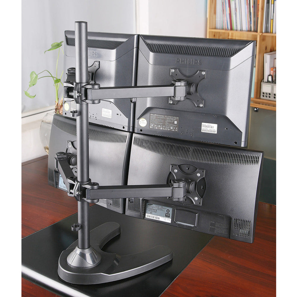 Freestanding Quad Monitor Stand – 4MS-F