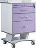 Medical  Dental Nursing Cart High Gloss Acrylic Water Proof