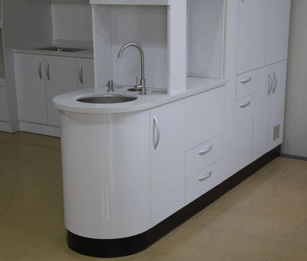 Center Island Dental Cabinet