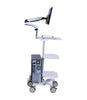 Height Adjustable Computer trolley cart for Office Medical Dental Use