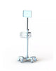 Height Adjustable Patient Rolling Medical Tablet / Ipad cart