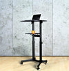 Mobile Laptop Desk Cart Height and Angle Adjustable Tilt SplitingLaptop Stand Table