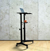 Mobile Laptop Desk Cart Height and Angle Adjustable Tilt SplitingLaptop Stand Table