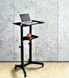 Mobile Laptop Desk Cart Height and Angle Adjustable Tilt SplitingLaptop Stand Table