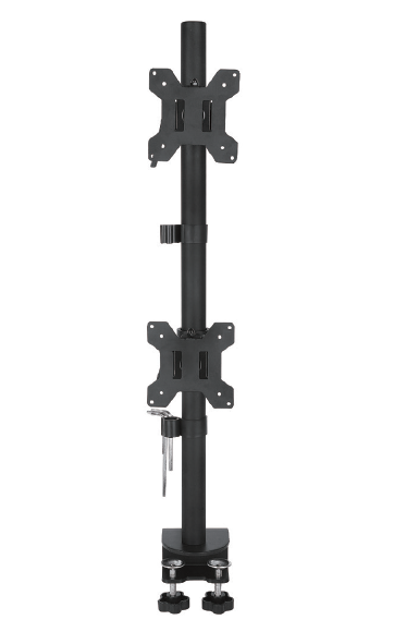 Vertical Dual Monitor Desk Mount – 2MSCTB-N
