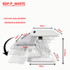Sit to Stand Desktop Riser White with Pneumatic Adjustment, White (RDFP)