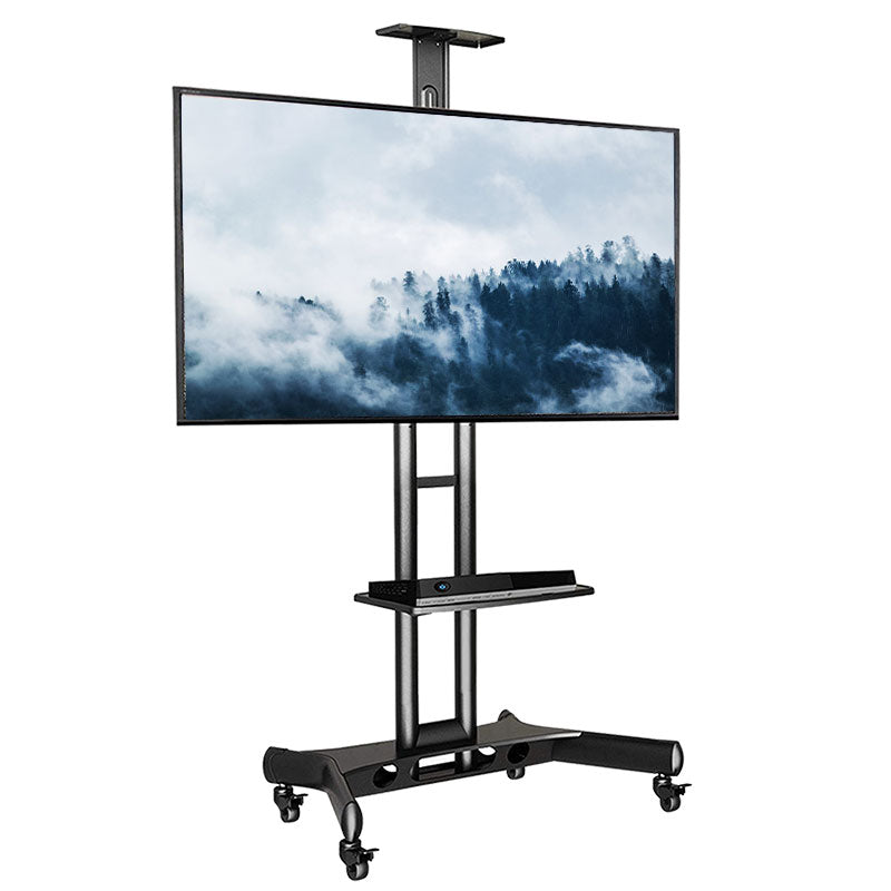 Mobile TV Trolley with AV & Camera Shelves 32–65 Inch – H04