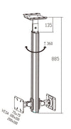 LCD Tv Ceiling Mount 1202C